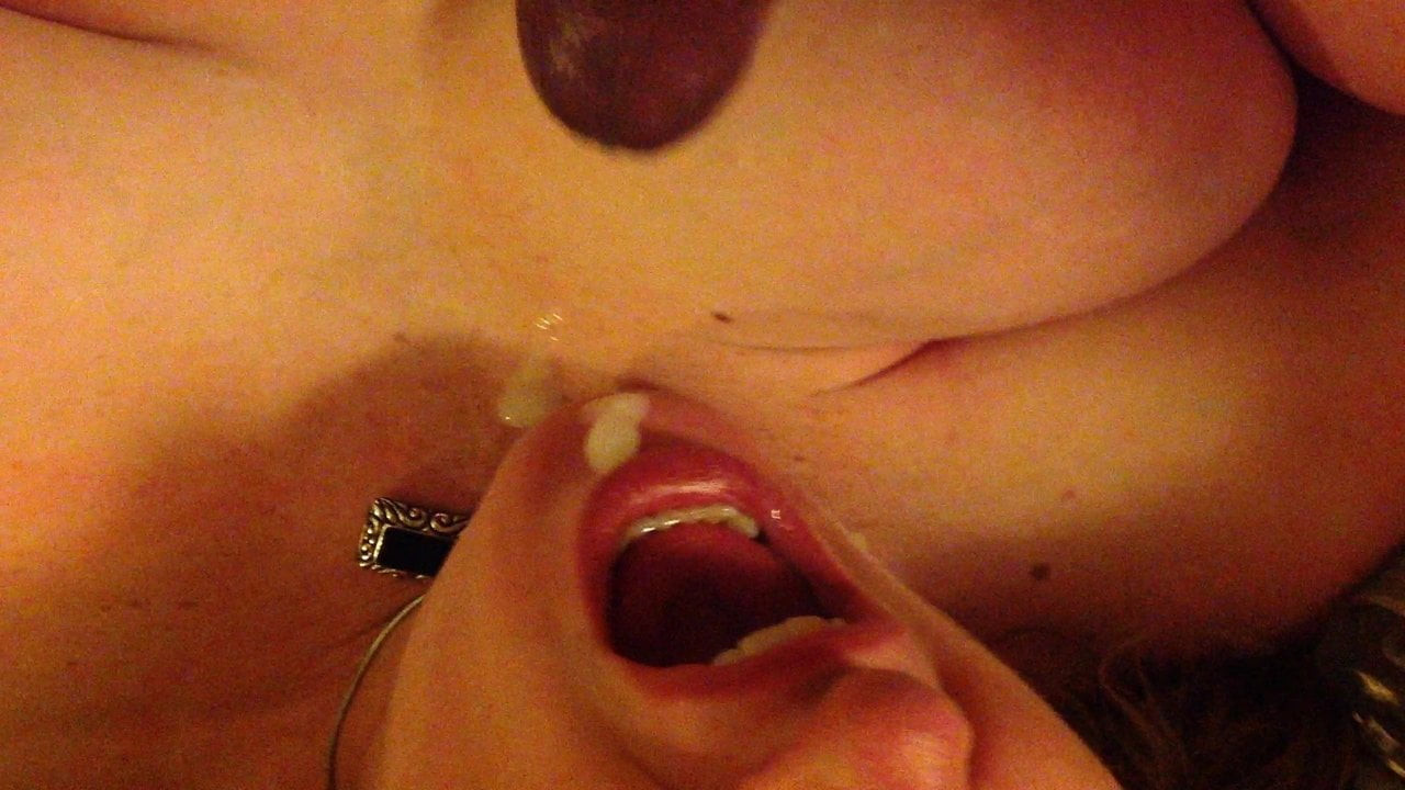 Cum in her mouth