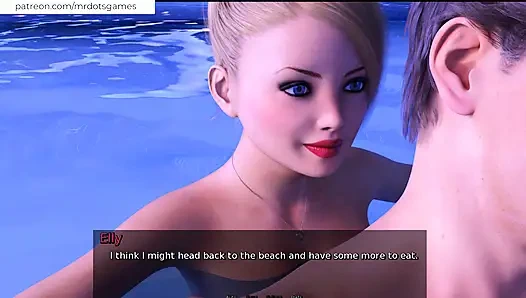 Having sex on the beach