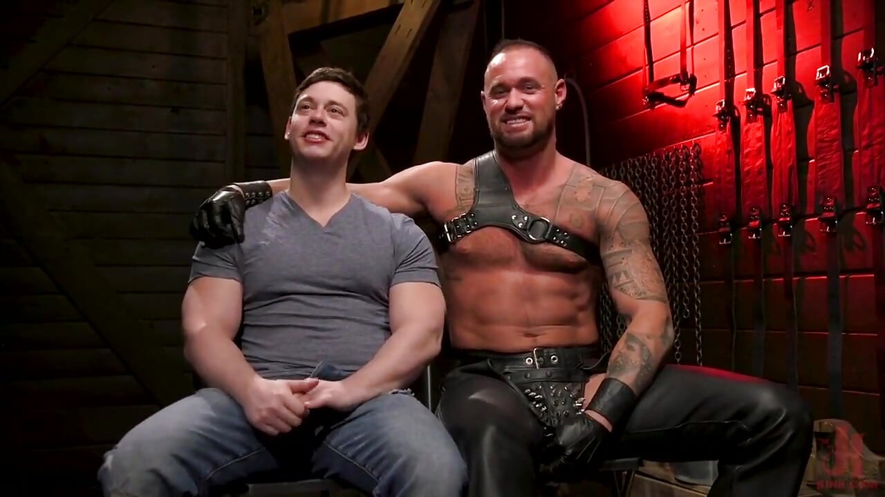 The torment of tobias: muscle hunk submits to michael roman