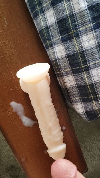 End to a long edge session, cumming on my toy