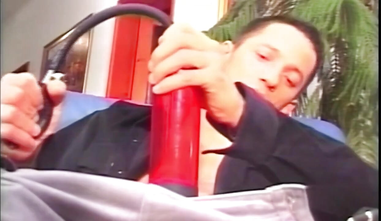 Two Muscular Hunks Share Raw Bareback Passion on Couch