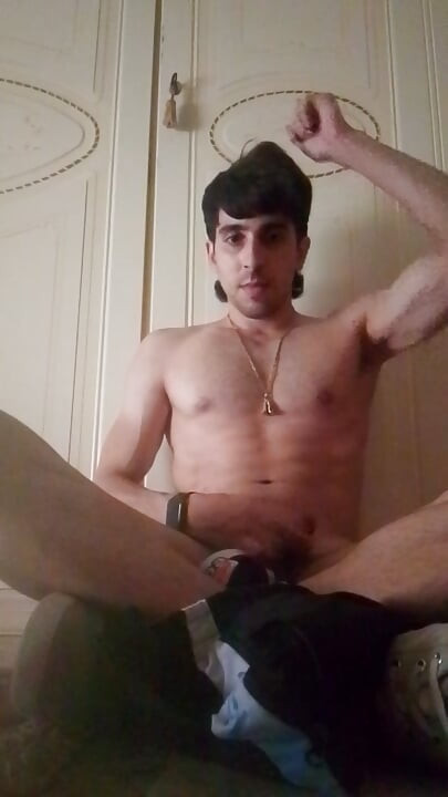 Striptease in the room