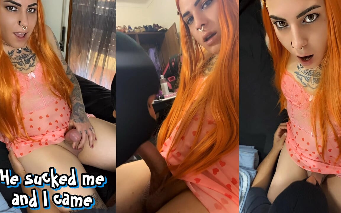 Married Man Sucks Me and I Cum