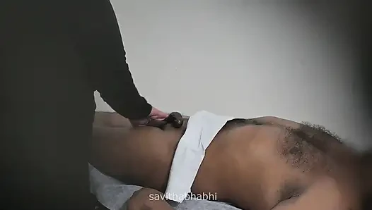 Happy ending massage in asian spa