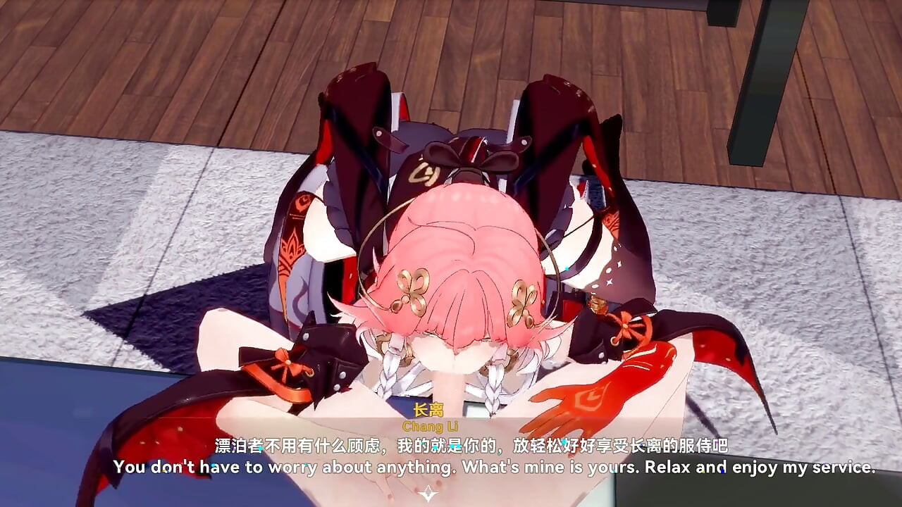 Wuthering Waves - Changli's Midnight Sex Session with Rover - 3D Hentai Sex Animation