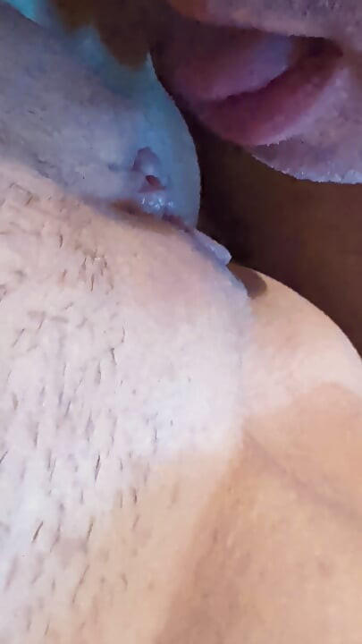 Licking and Fingering Esmeralda's Beautiful Pink Pussy