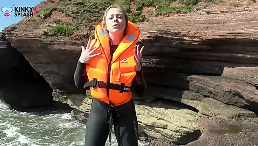 Life Jacket JOI Neoprene Tease, Denial & Countdown Cum