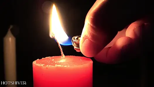Threesome Sex by Candlelight