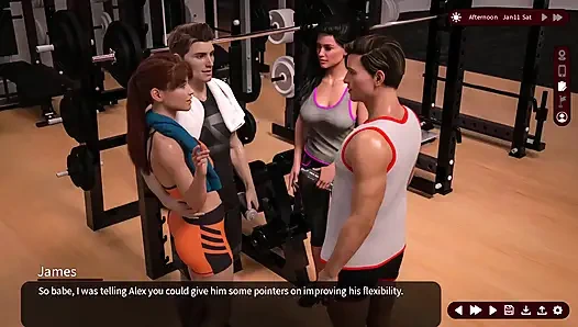 Whispers of desire - faithfull path 5 - sesi gym yang luar biasa