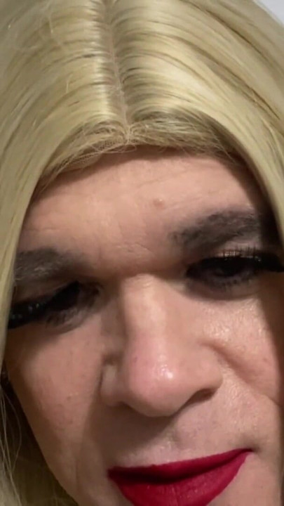 Crossdresser talking to Step Daddy ans a CD trying to really get them to come over and play, make our, Suck cock, lick asshole | Clip 1