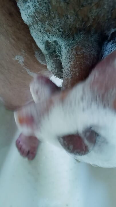 I masturbated while showering