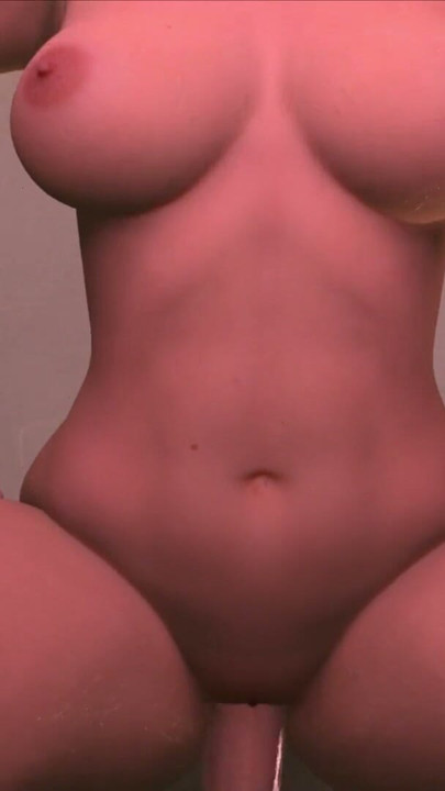 Ela curvou-se e gemeu como uma louca - Animação Lewd 3d de uma aluna | Clip 1