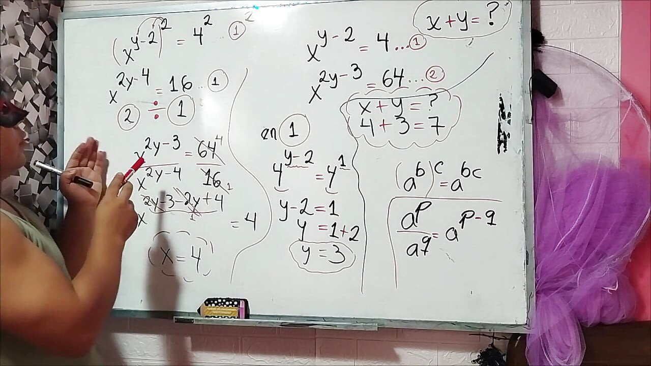 25 Algebra: Laske X Seksuaalinen matematiikka