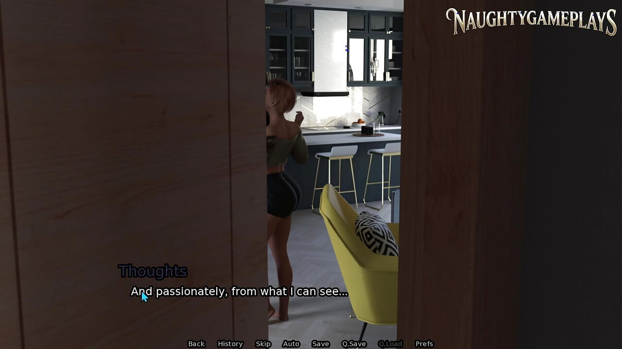 Shadows of Trust Part 01 By Sieglinnde, Huge BBC Dick Fucking MILF'S Big Ass, 3D Game
