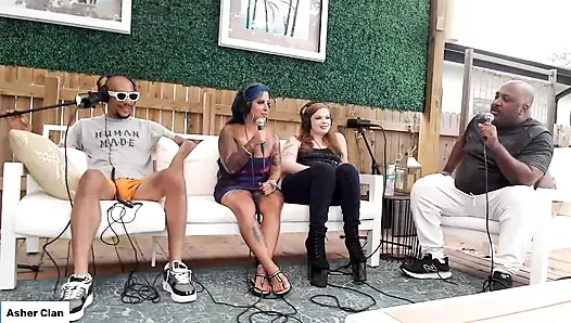 Livestream khusus wanita dewasa lagi asik ngobrol barbie spanyol, dwayne foxx, mrflourish podcast asherclantv