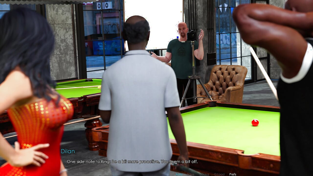 Billar y ambos agujeros: la primera doble penetración de Anna - Anna Excitante Cariño ch.2 ep.20 - mejor momento