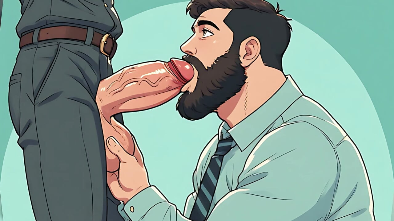 Business Casual Cock Worship