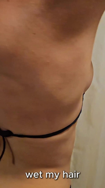 I seduce my neighbor by the pool and he fucks me in the bathroom | Clip 2