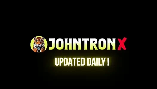 JohnTronX - Hot fuck and creampie inside a pussy of a gorgeous babe