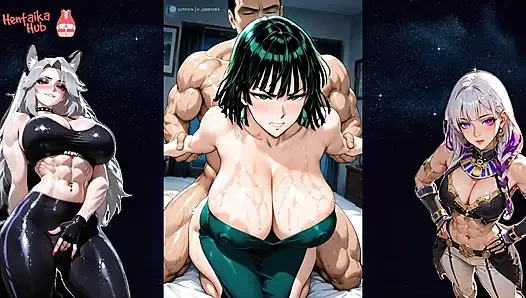 Hentai 2D and 3D Teen Bitches Love Sucking Dick and Fucking Anal