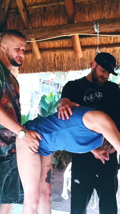 Threesome at the local bar | Clip 1