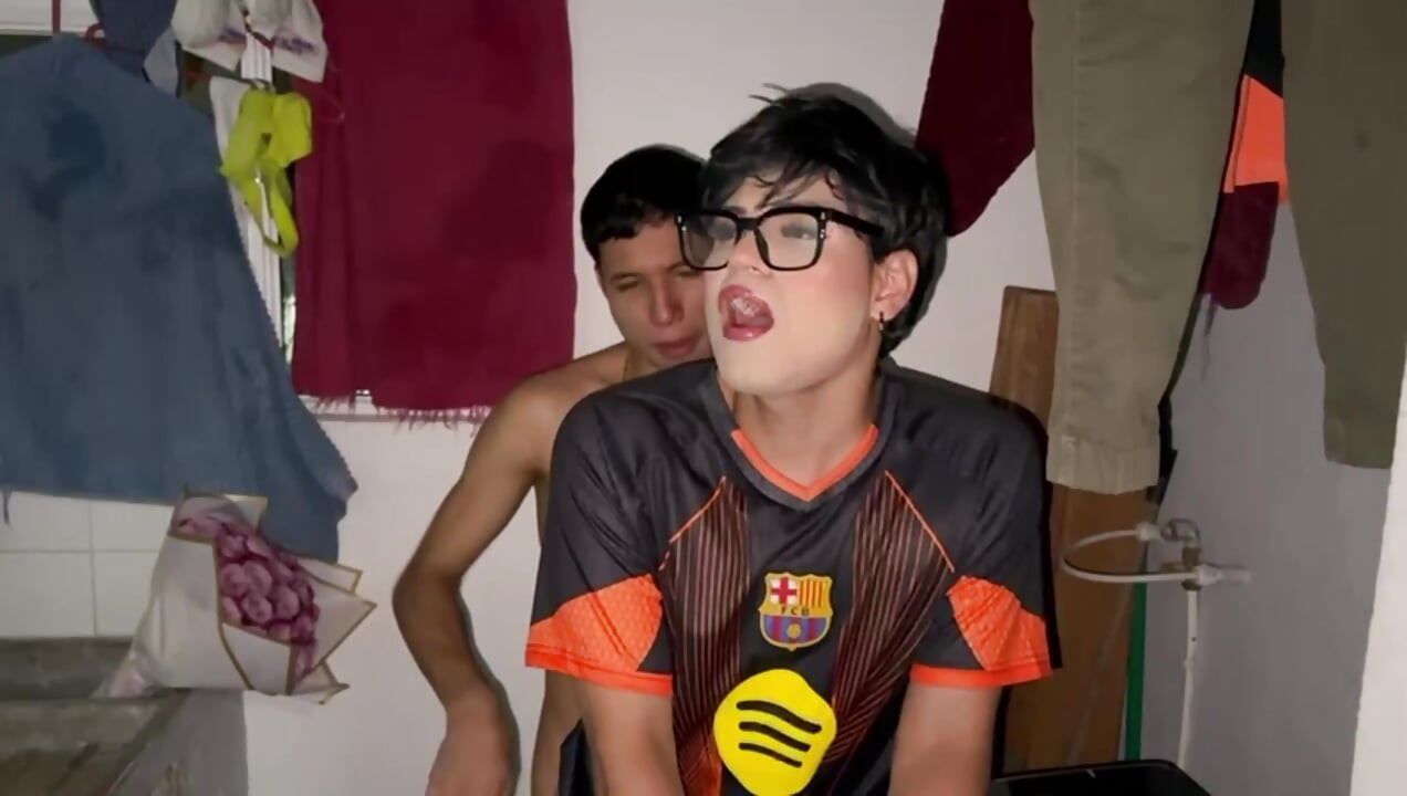 The Adventures of KenPrince_ gets fucked by her roommate when she goes to do her laundry