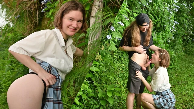 Fucked Village College Girl in Hydrangea Gardens