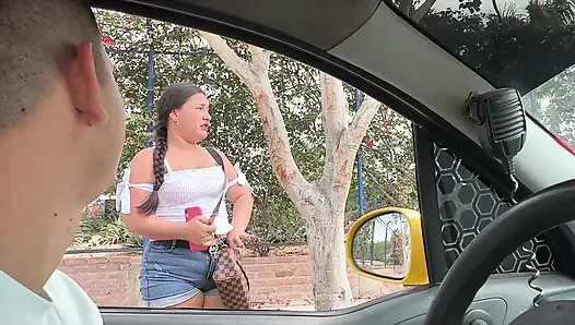 Beautiful Girl Is Left Standing on the Street and I Offer My Help to Take Her Home