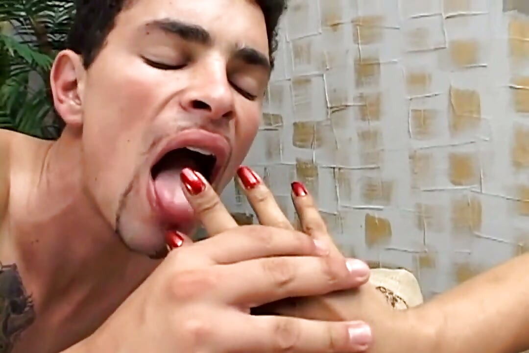 Young Trans with Small Tits Ass Fucks and Cums in Mouth Dirty Man