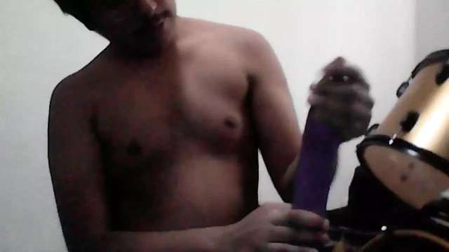 Playing a little with my new dildo