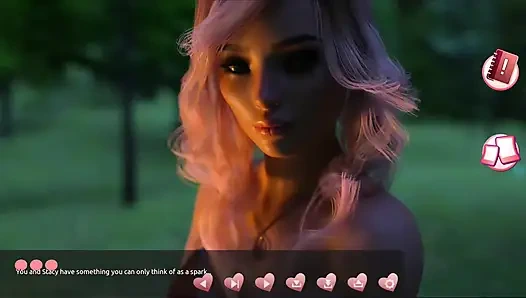 Membantu cewek-cewek seksi #3 - Johannes menyelidiki puncaknya untuk melihat apa yang sedang dilakukan gadis di kabin ini.