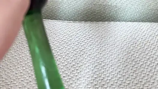 She start to play near mirror and dont stop until have orgasm