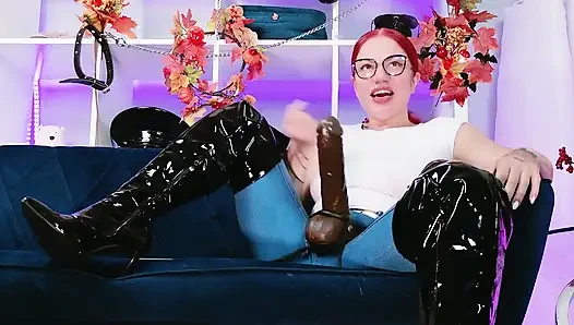 Страпон большого черного члена, инструкция по, обратный отсчет в видео от первого лица, HD Mp4