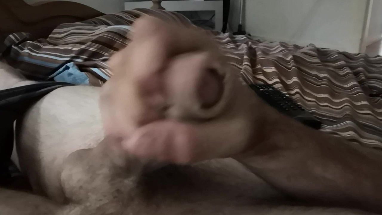 Jerking on bed