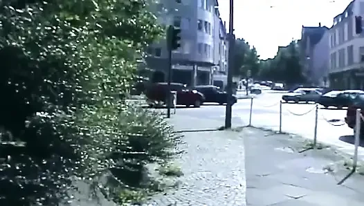 Public Blowjob Tease and Sloppy Fingering Explosion