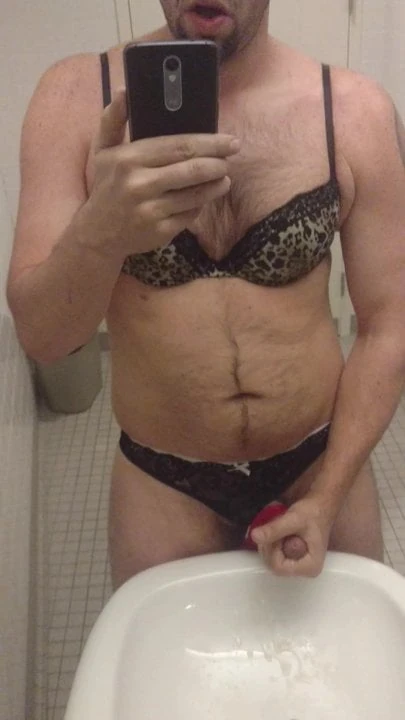 Michael Davis in Lisa's panties
