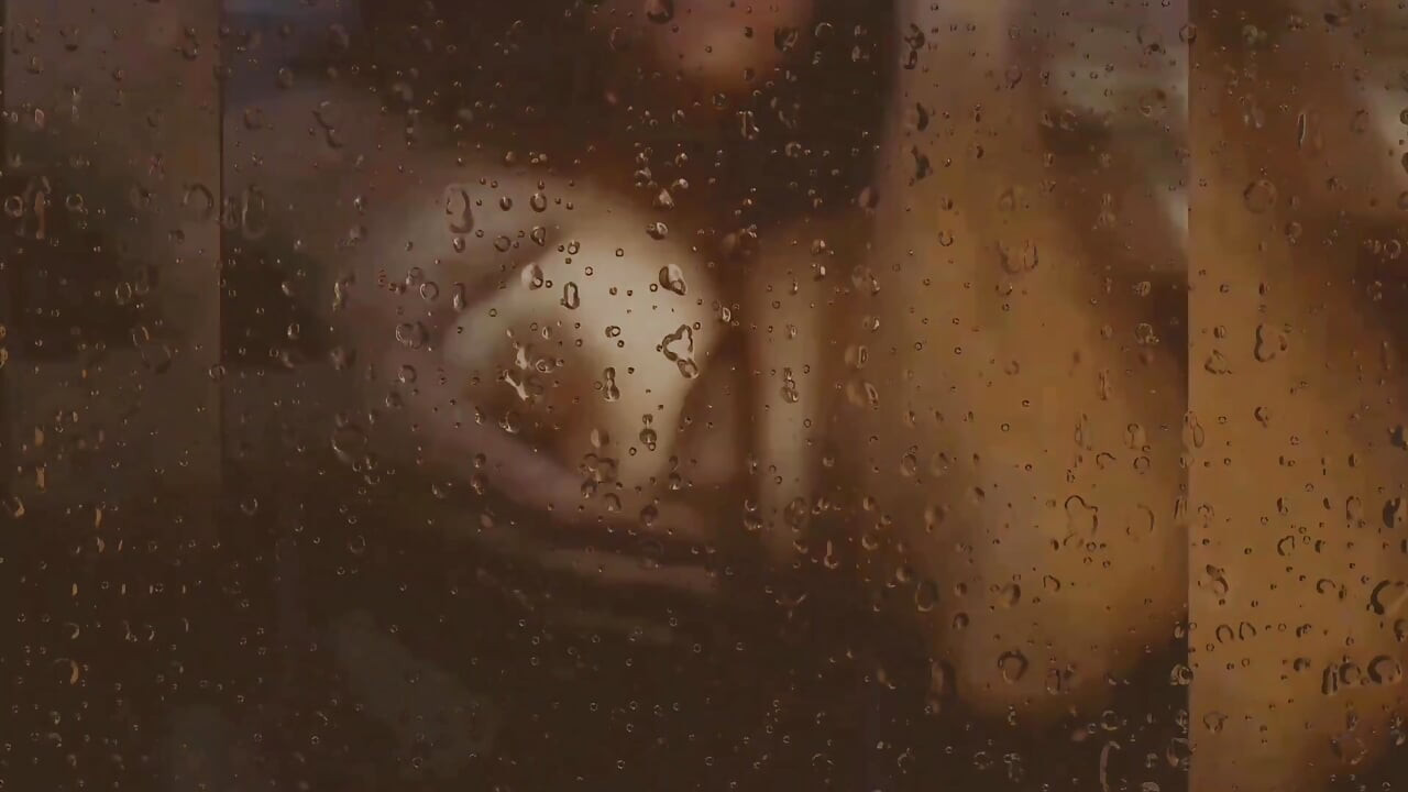 Mature Wife Enjoying Rainy Day (oldie Style)