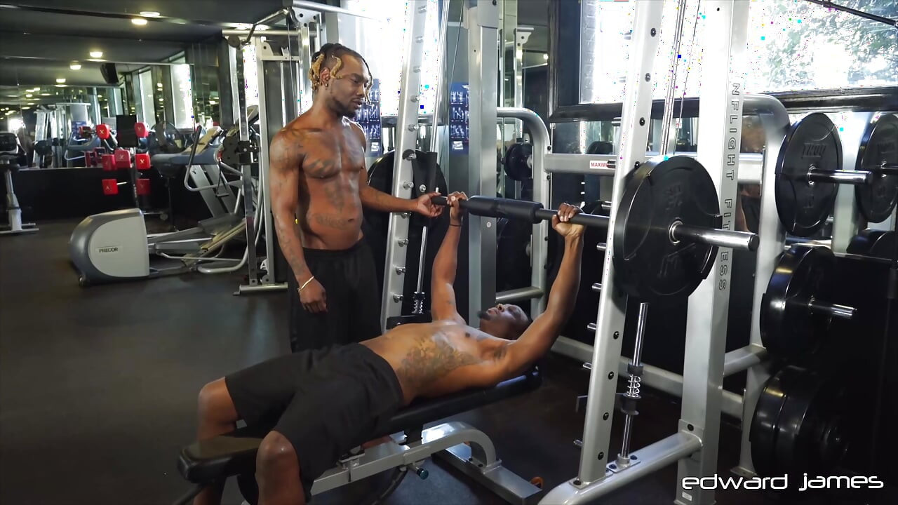 EdwardJames Phoenix And Keno Share Teasing Energy With New Gym Buddy Sleepy Reed