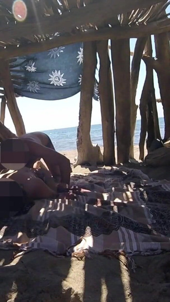 Must-see moment from "Public Masturbation on the Beach - She Gets Caught and Fucked"