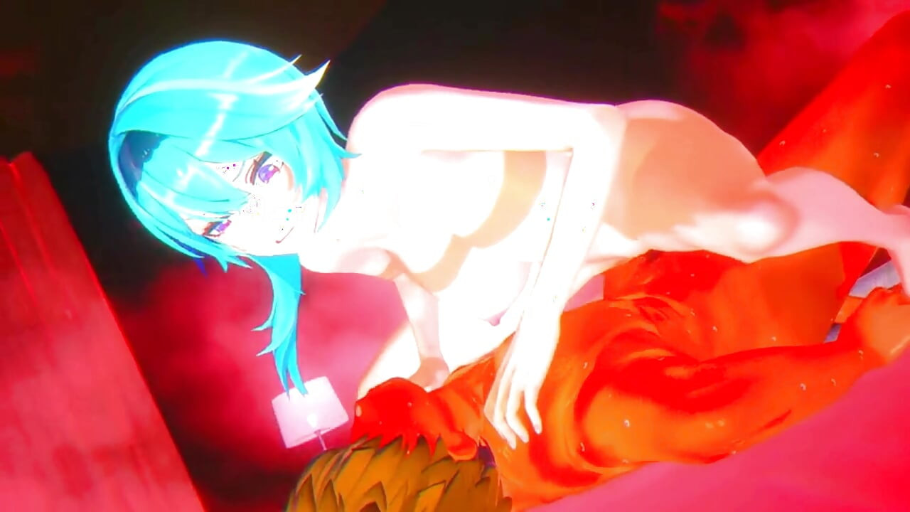 Genshin Impact - intensa sesión de follada de eula - preñadas hardcore y chorros húmedos - 3d hentai Animation.mp4