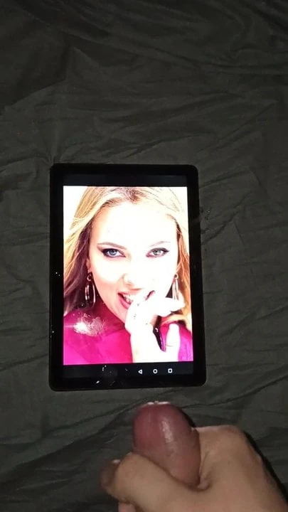 Scarlett Johansson cum tribute 3