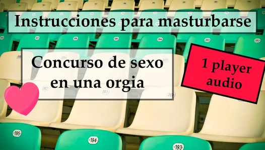 Spanish JOI - Concurso sexual. Intenta correrte el primero!