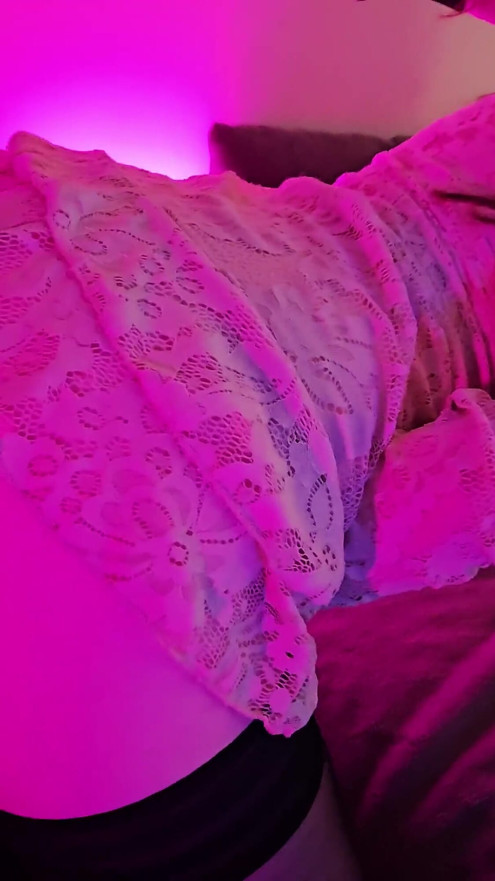 From Romantic Slow Passionate Sex to the Intense Rapture of a Real Artistic Couple in Pink Neon Light