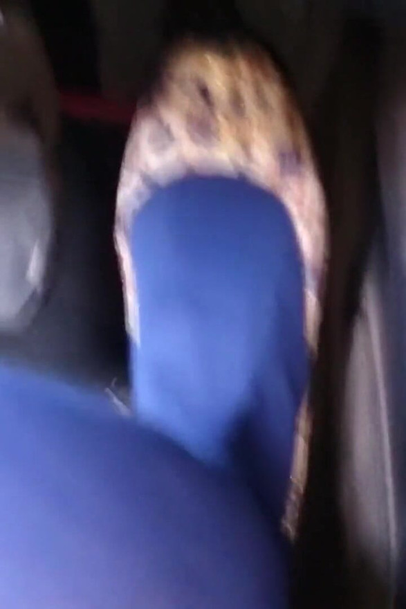 Driving Fast in Flowered Ballet Flats