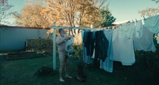 Harald G. Haraldsson naked in Eldfjall (2011)