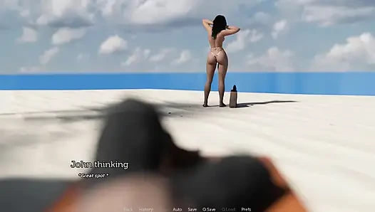 Tacos: Pleasant Sunny Day on the Beach with the Swinger Couple and the Sexy Hotties in Bikini - Episode 78