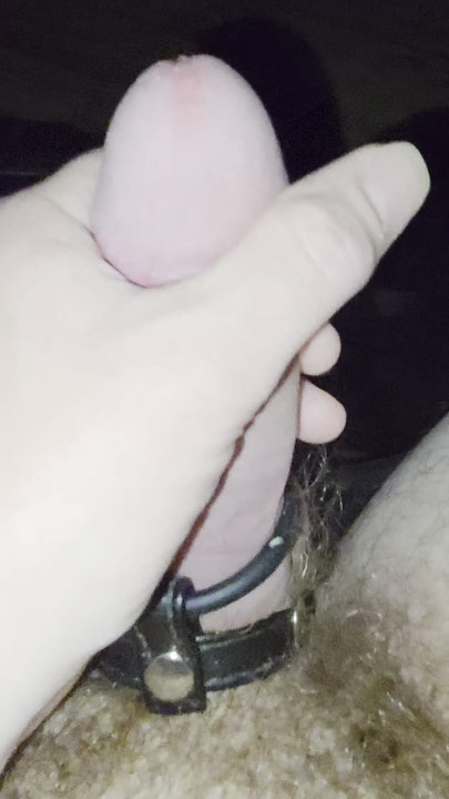 Quick cumshot before work