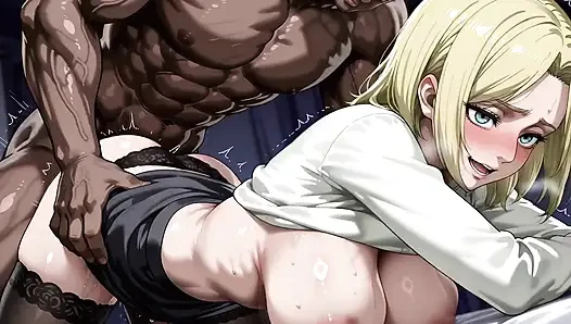 DarkShine (OPM) x Annie (AOT)