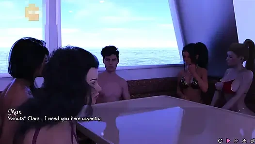 Asli cinta #17 - jack dan gadis-gadis bersenang-senang di atas kapal