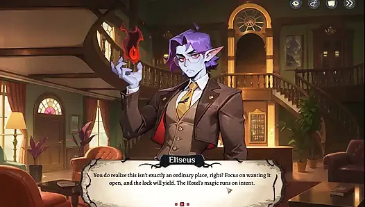 Hotel Tales SPOOKY HENTAI Game Ep.5 GHOST bartender is TEASING COWGIRL style !